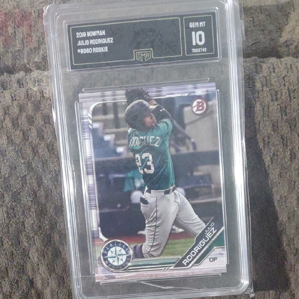 2019 Bowman Julio Rodriguez Rookie Card